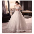 2017 Gorgeous Spaghetti Strap Bowknot Lace Appliqued Open Back Ball Gown Wedding Dress Online
